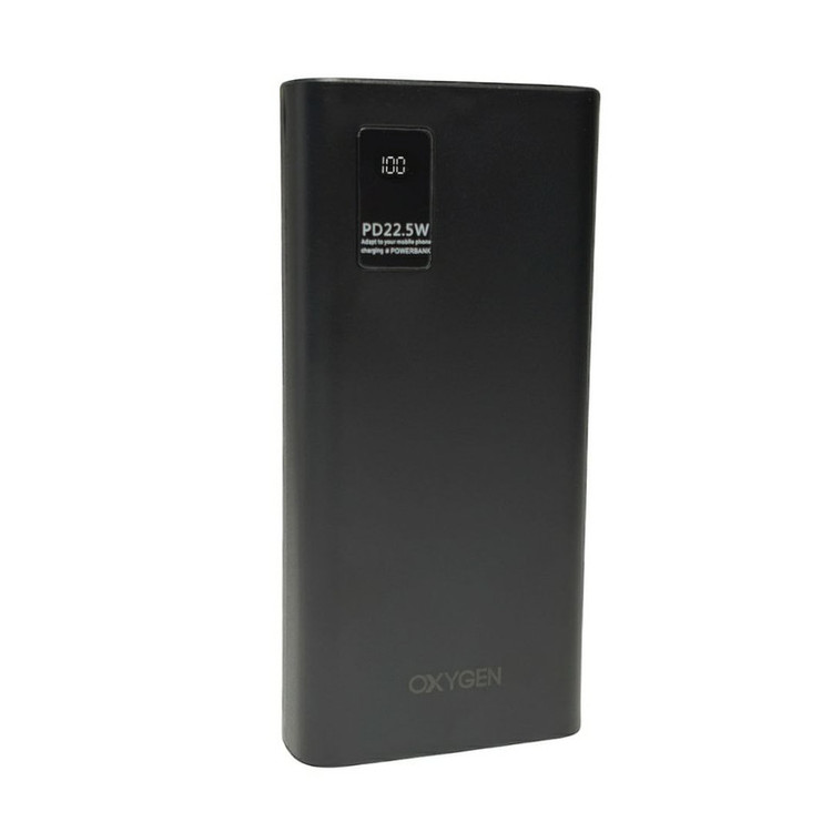پاوربانک اکسیژن مدل OX-20 ظرفیت 20000 میلی آمپر ساعت