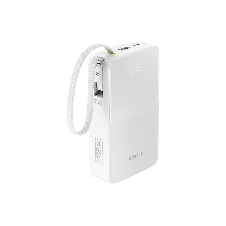 پاوربانک بیسیم 22.5 وات بیسوس مدل EnerFill FC51 Bipow2 Pro E0027700 ظرفیت 20000 میلیآمپرساعت