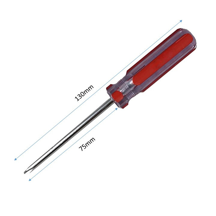 پیچ گوشتی دوسو و چهارسو مدل TECH کد 75x3 بسته 2 عددی