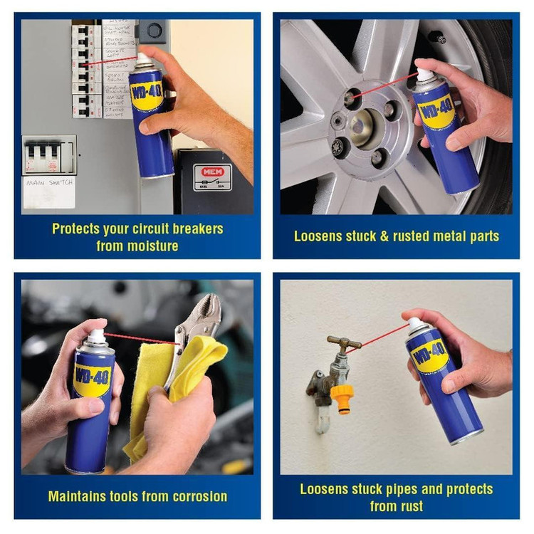 اسپری روان کننده دبلیو دی- 40 مدل WD-40 حجم 330 میلی لیتر
